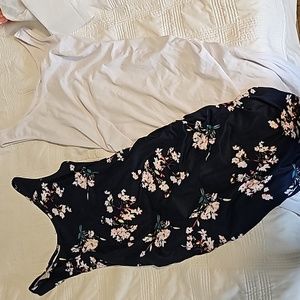 2 Maternity Tank Top Dresses szSm